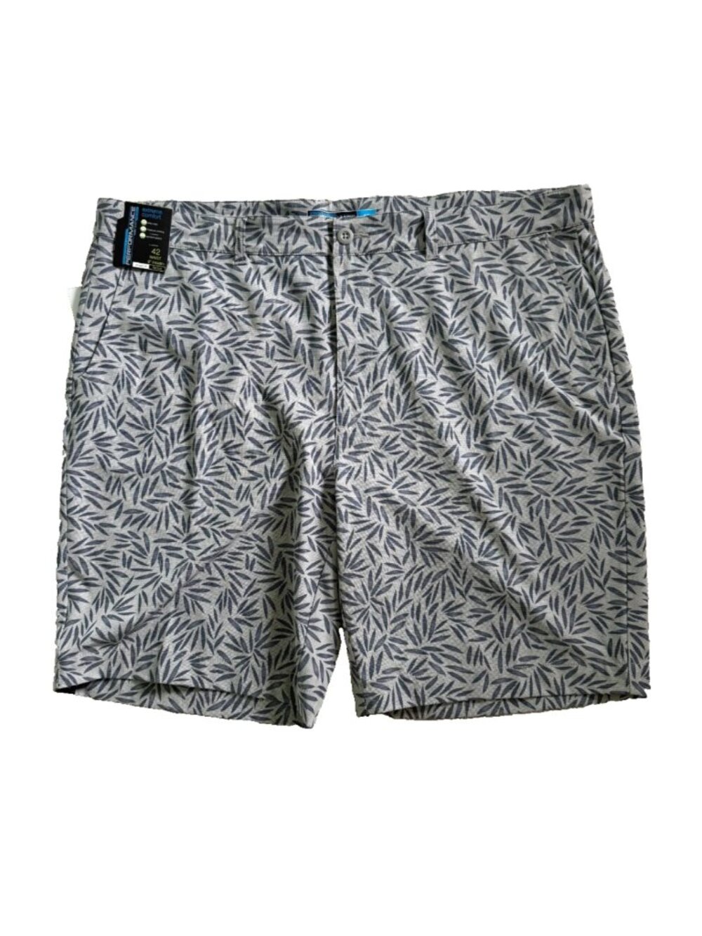 Roundtree & Yorke Performance Chino Golf Shorts Men's 42" Waist Outdoor New